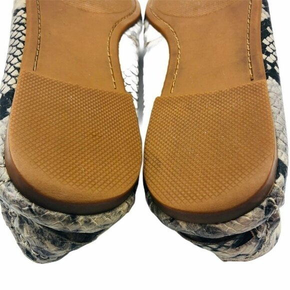 Steve Madden Womens Snake Print Loafers Flats Murphey Slip On Comfort Size 8.5 - Picture 7 of 11